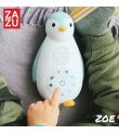 ZOE Πιγκουίνος, Ηχείο Bluetooth, Φως, χτύπο καρδιάς, λευκοί ήχοι ZAZU blue